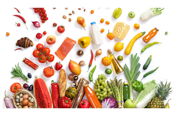 Makrobiotische Ernährung ist Menü