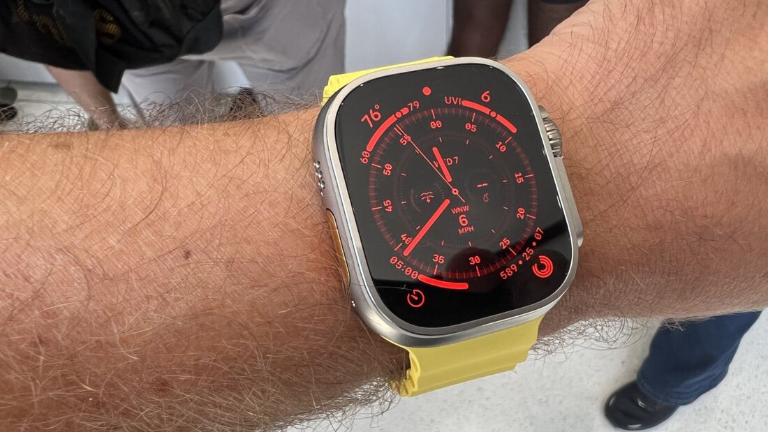Apple Watch Ultra: Wir konnten Apples smarte Outdoor-Uhr bereits kurz testen
