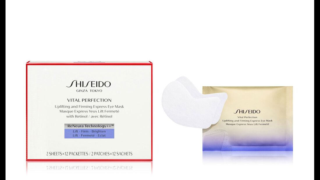 Augenpads / Frühjahr 2023 / Shiseido Vital Perfection Uplifting & Firming Express 