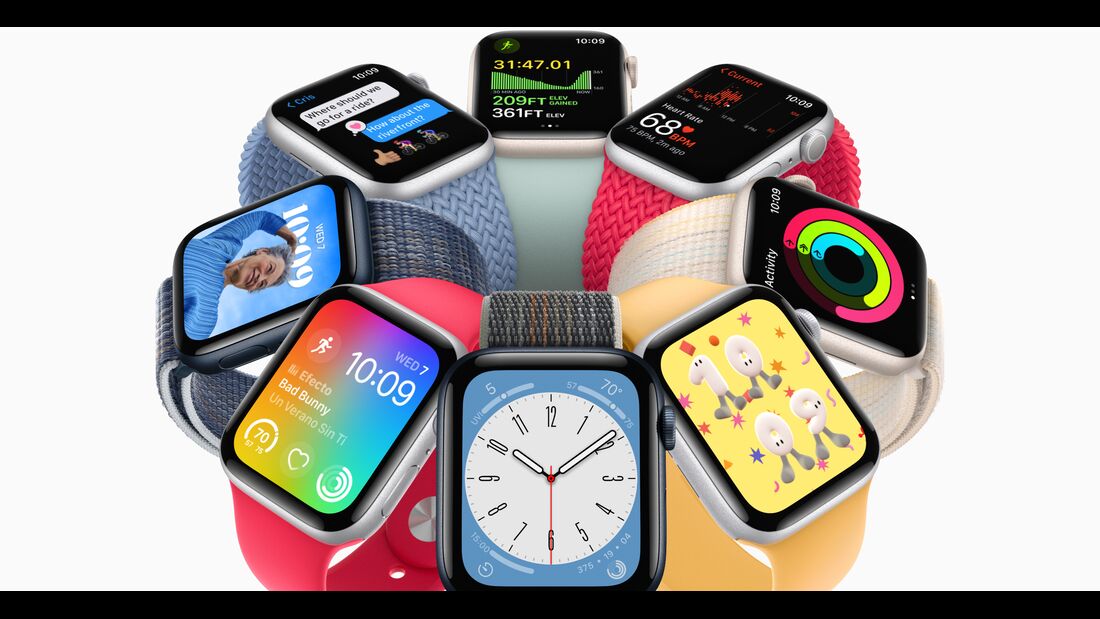 Die neue Apple Watch Series 8 hat jetzt zwei Sensoren zur Temperaturerkennung