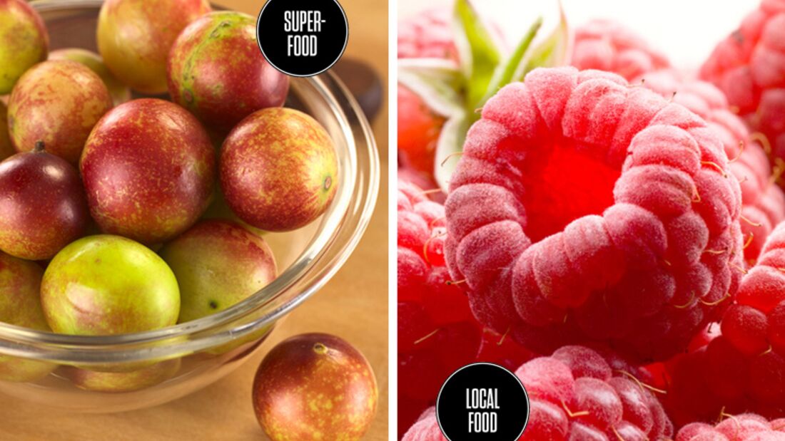 Food-Duell: Superfood vs. Local Foods