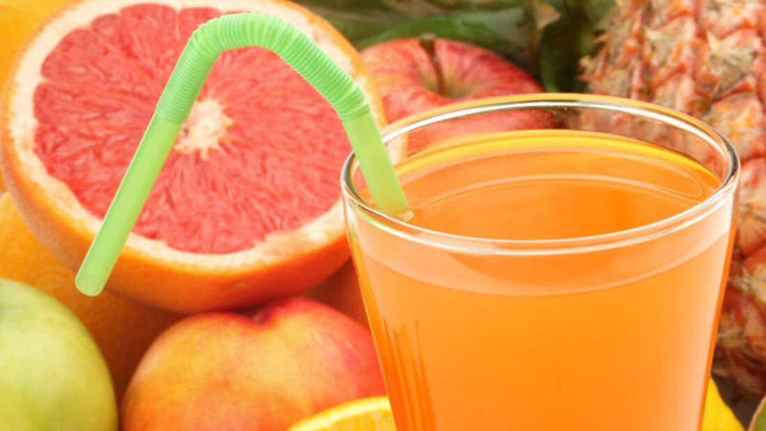 Fruchtsaft mit viel Vitamin C