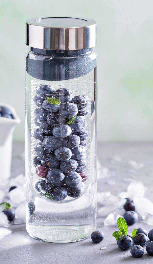 Fruit-infused Water Blaubeeren