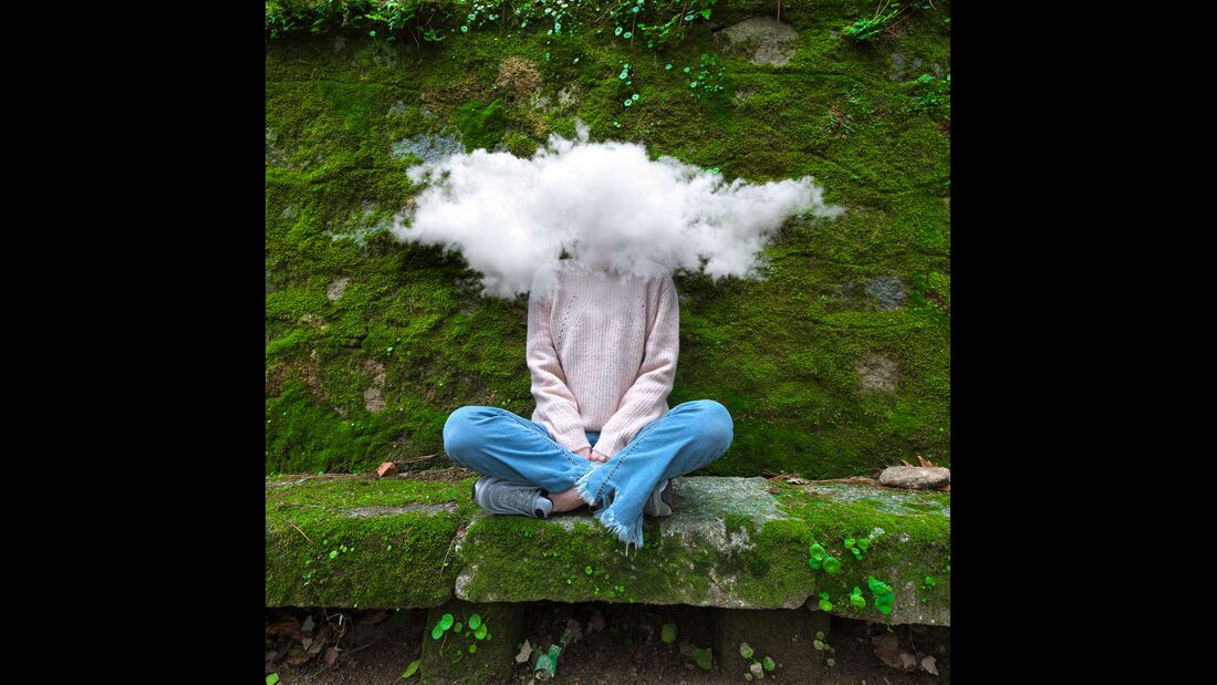 Kopf in den Wolken? Introvertierte behalten einige Gedanken gern für sich
