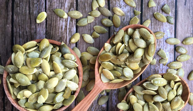 Kürbiskerne sind gute Zinkquellen