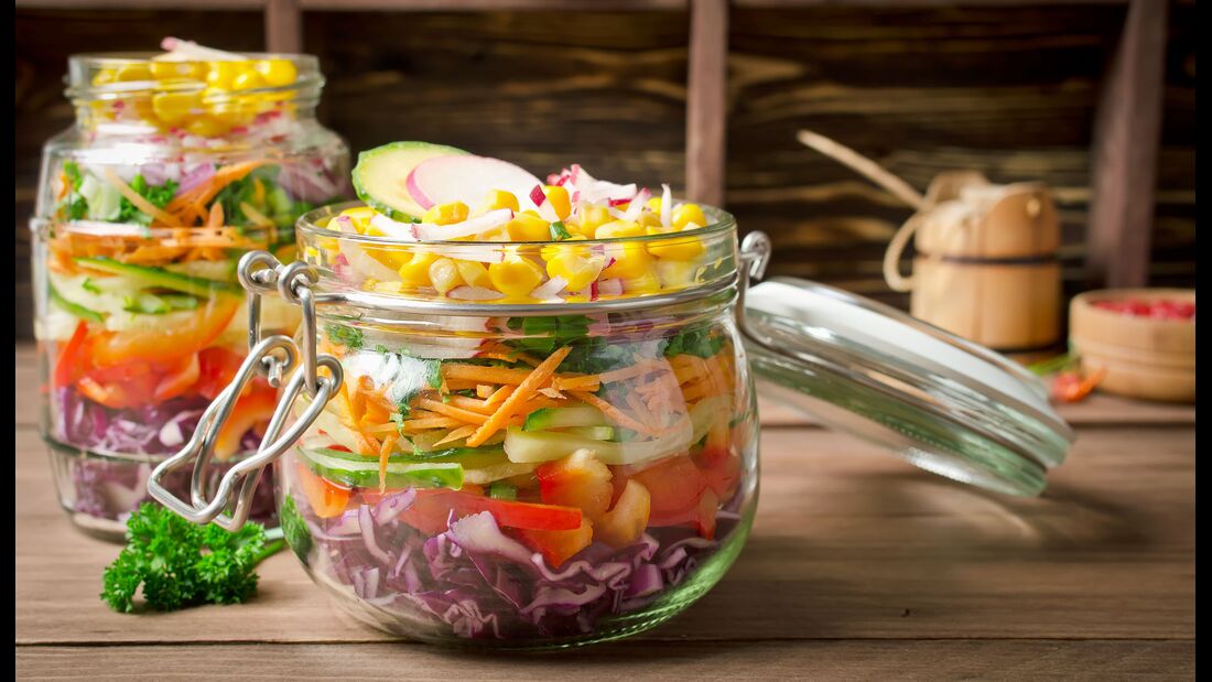 Meal Prep-Salat – so geht's