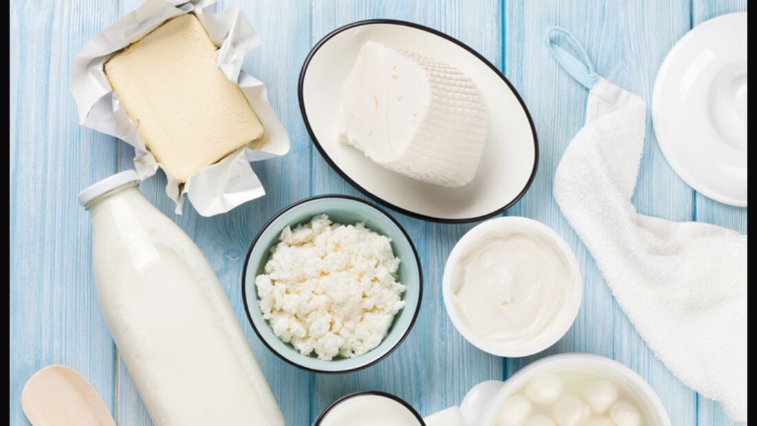 Milchprodukte können bei Bestehen einer Laktoseintoleranz zu unangenehmen Nebenwirkungen führen