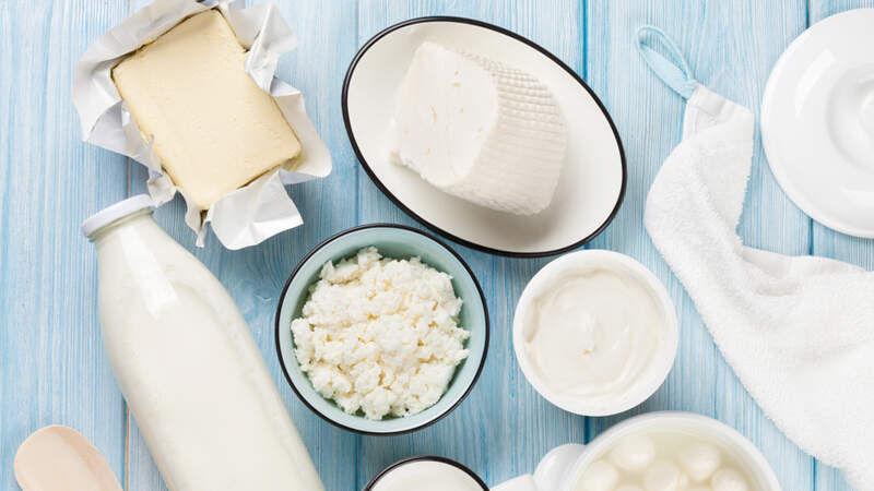 Milchprodukte können bei Bestehen einer Laktoseintoleranz zu unangenehmen Nebenwirkungen führen