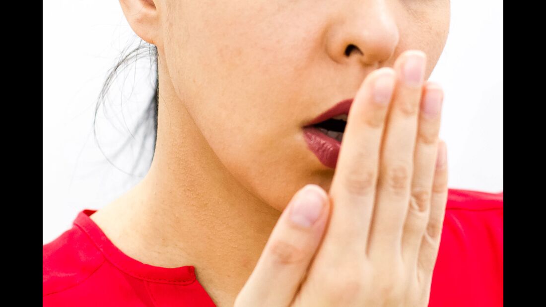 Mundgeruch kann ein Anzeichen für Krankheiten wie zum Beispiel Diabetes sein