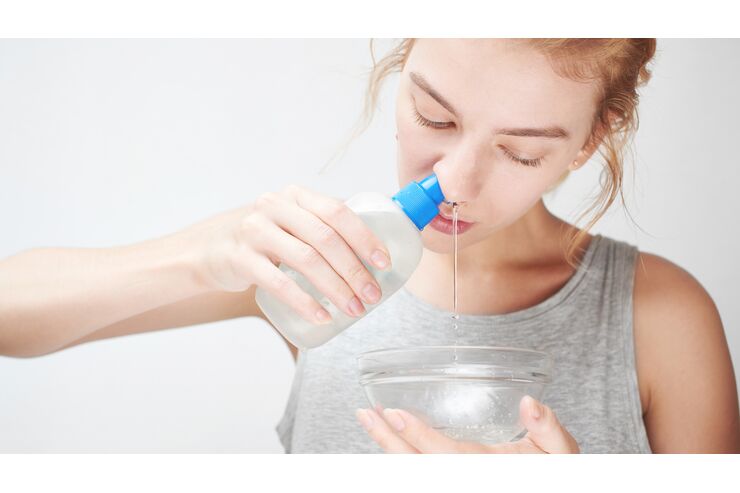 Lavado de nariz: cómo usarlo correctamente
