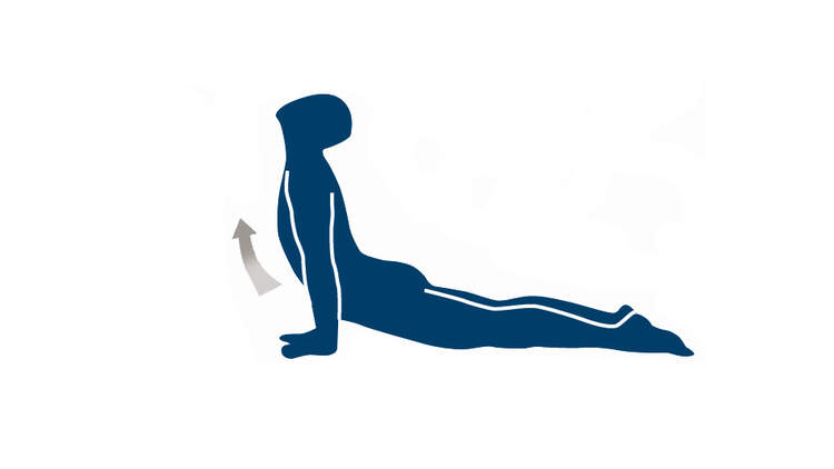 Position 5: Einatmen