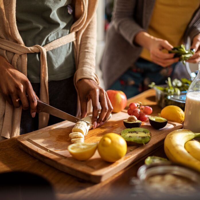 Saisonales Obst und Gemüse ist in der Yogi-Küche Pflicht