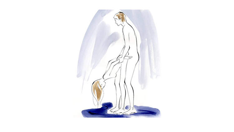 Sexstellung aus dem Kamasutra: Die Kuhstellung