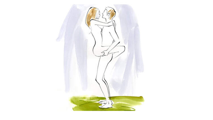 Sexstellungen aus dem Kamasutra: Shivas Tanz