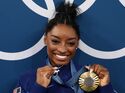 Simone Biles bei den olympischen Spielen 2024 