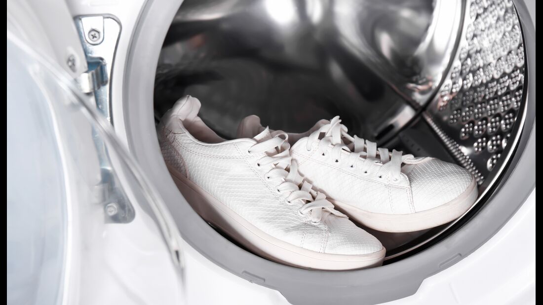 Sneakers waschen in der Waschmaschine