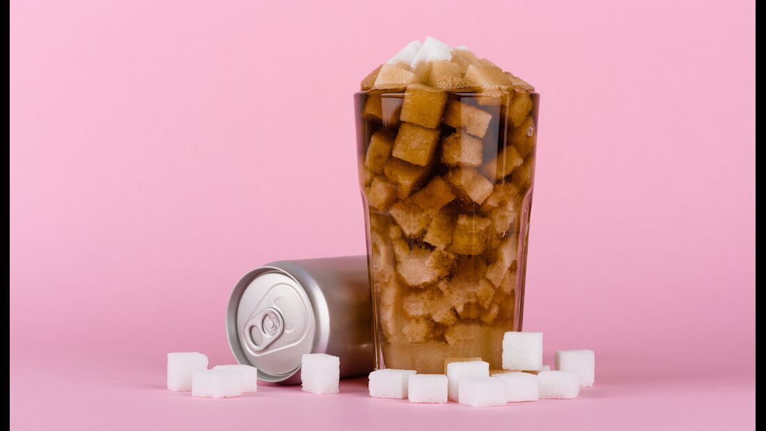 Soft-Drinks enthalten viel Zucker