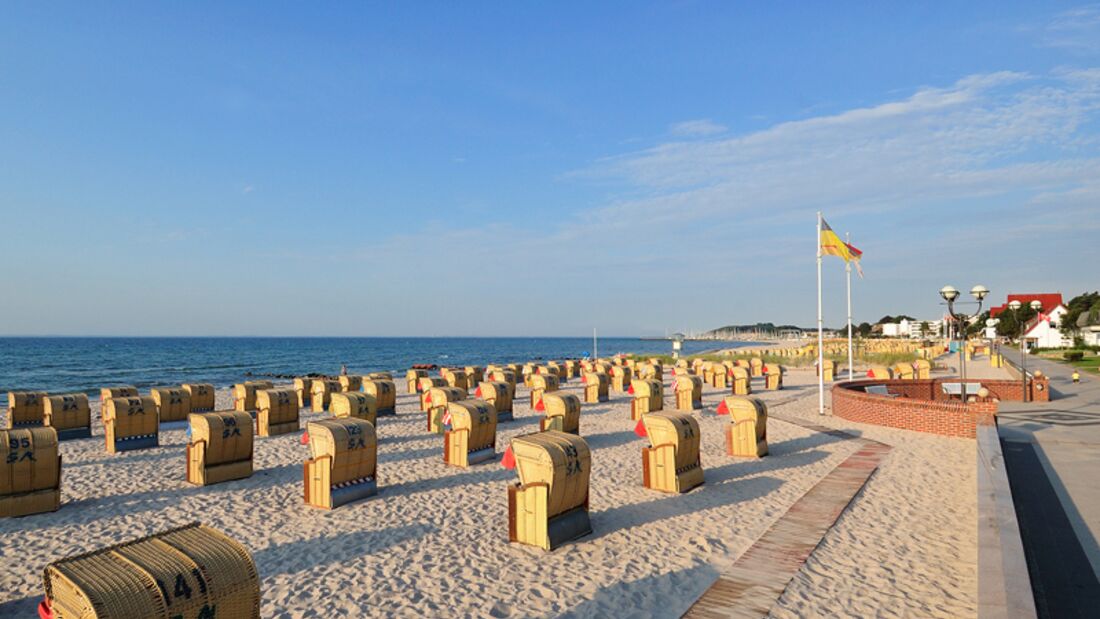 Strand an der Ostsee: Grömitz