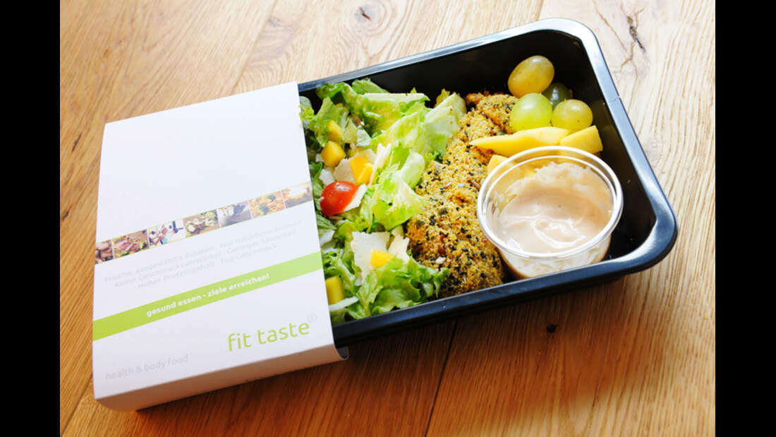 Test-Essen 4: luxfit Chicken-Salat