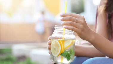 Zitronenwasser ist sehr gesund