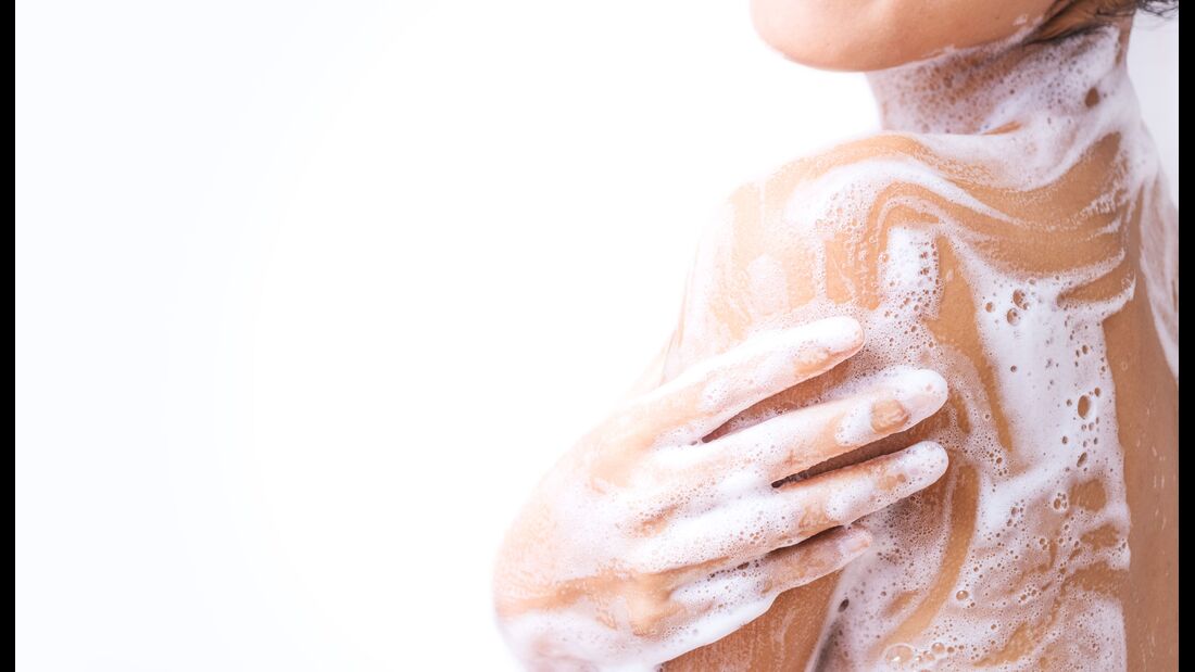 Zuviel Seife schadet der Haut