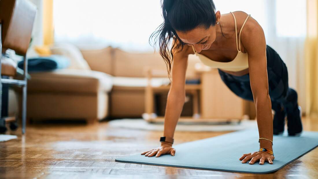 Liegestützbrett Mit Bändern & Bauchroller – Komplett-Set Für Effektives Home-Workout