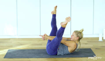 am bauch abnehmen mit yoga